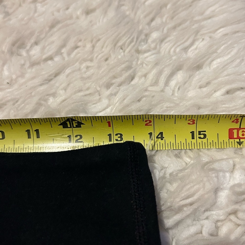 Fabletics Solid Black Leggings Mesh Down Center E… - image 7